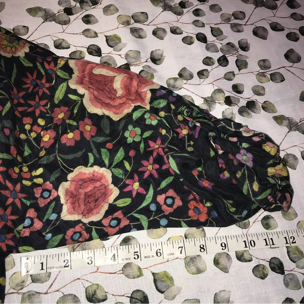 Johnny Was Silk Emby Blouse - Picture 11 of 13